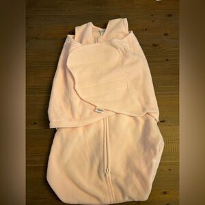 Halo sleeveless sleep sack pink size small (3-6 months) - 3 way blanket